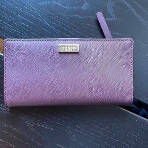 Kate Spade Madison large slim bifold wallet